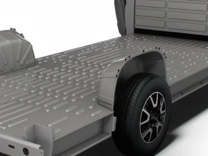 Opel Movano 3540 L4 PlatformCab HQInterior 2023 3D Model