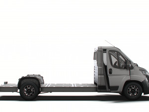 Opel Movano 3540 L4 PlatformCab HQInterior 2023 3D Модель
