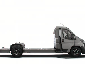 Opel Movano 3540 L4 PlatformCab HQInterior 2023 3D Model