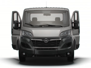 Opel Movano 3540 L4 PlatformCab HQInterior 2023 3D Модель