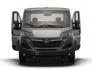 Opel Movano 3540 L4 PlatformCab HQInterior 2023 3D Model