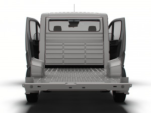 Opel Movano 3540 L4 PlatformCab HQInterior 2023 3D Модель