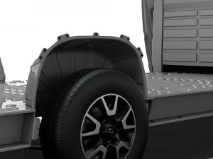 Opel Movano 3540 L4 PlatformCab HQInterior 2023 3D Модель