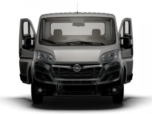 Opel Movano 3540 L4 PlatformCab HQInterior 2023 3D Model