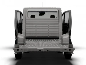 Opel Movano 3540 L4 PlatformCab HQInterior 2023 3D Model