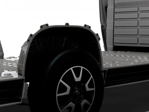 Opel Movano 3540 L4 PlatformCab HQInterior 2023 3D Model
