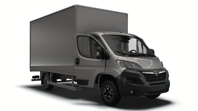Opel Movano Box HQInterior 4300WB 2023 3D-Modell .c4d .max .obj .3ds .fbx .stl .blend 