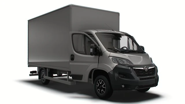 Opel Movano Caixa HQ Interior 4300WB 2023 Modelo 3D .c4d .max .obj .3ds .fbx .stl .blend 