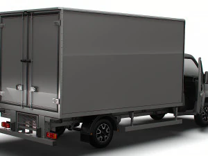 Opel Movano Caixa HQ Interior 4300WB 2023 Modelo 3D