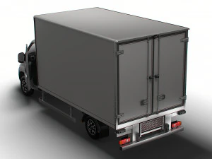 Opel Movano Caixa HQ Interior 4300WB 2023 Modelo 3D