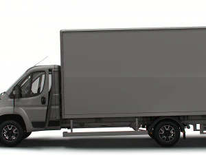 Opel Movano Caixa HQ Interior 4300WB 2023 Modelo 3D