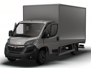 Opel Movano Box HQInterior 4300WB 2023 3D-Modell