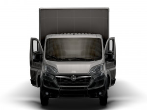 Opel Movano Box HQInterior 4300WB 2023 3D-Modell