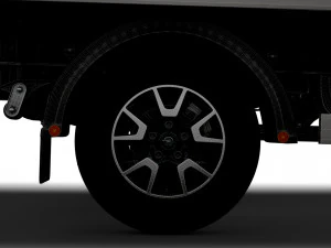 Opel Movano Caixa HQ Interior 4300WB 2023 Modelo 3D