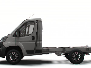 Opel Movano Chassis HQInterior SCab 3000WB 2023 Modello 3D