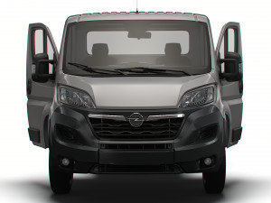 Opel Movano Chassis HQInterior SCab 3000WB 2023 Modello 3D