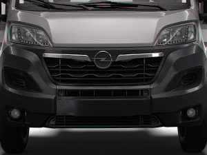 Opel Movano Chassis HQInterior SCab 3000WB 2023 Modello 3D