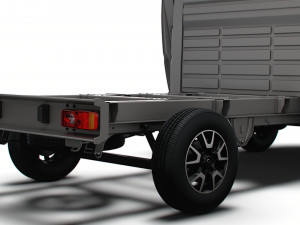Opel Movano Chassis HQInterior SCab 3000WB 2023 Modello 3D