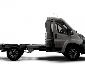 Opel Movano Chassis HQInterior SCab 3000WB 2023 Modello 3D