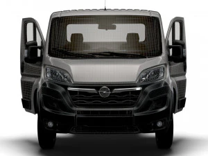 Opel Movano Telaio HQInterni SCab 3000WB 2023 Modello 3D