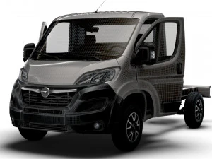 Opel Movano Telaio HQInterni SCab 3000WB 2023 Modello 3D