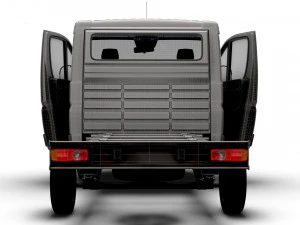 Opel Movano Telaio HQInterni SCab 3000WB 2023 Modello 3D