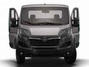 Opel Movano Chassis HQInterior SCab 3800WB 2023 Modèle 3D