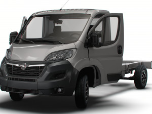 Opel Movano Chassis HQInterior SCab 3800WB 2023 Modèle 3D
