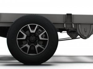 Opel Movano Chassis HQInterior SCab 3800WB 2023 Modèle 3D