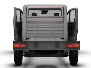 Opel Movano Chassis HQInterior SCab 3800WB 2023 Modèle 3D