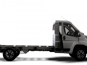 Opel Movano Chassis HQInterior SCab 3800WB 2023 Modèle 3D