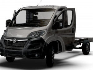 Opel Movano Chassis HQInterior SCab 3800WB 2023 Modèle 3D