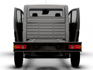 Opel Movano Chassis HQInterior SCab 3800WB 2023 Modèle 3D