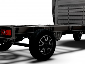 Opel Movano Chassis HQInterior SCab 3800WB 2023 Modèle 3D
