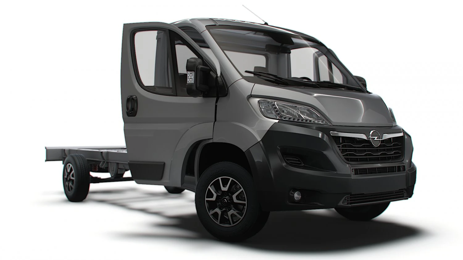 Opel Movano Chassis HQInterior SCab 4035WBXL 2023 3D Model .c4d .max .obj .3ds .fbx .stl .blend 