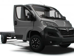 Sasis Opel Movano HQInterior SCab 4035WBXL 2023 Model 3D