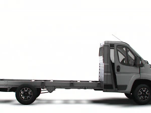 Opel Movano Chassis HQInterior SCab 4035WBXL 2023 3D Model