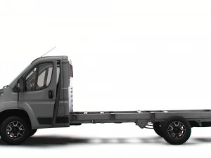 Opel Movano Chassis HQInterior SCab 4035WBXL 2023 3D Model