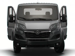 Opel Movano Chassis HQInterior SCab 4035WBXL 2023 3D Model