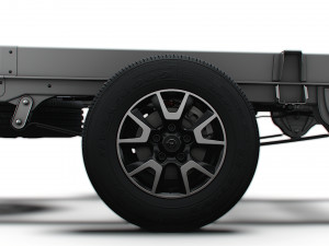 Opel Movano Chassis HQInterior SCab 4035WBXL 2023 Modelo 3D
