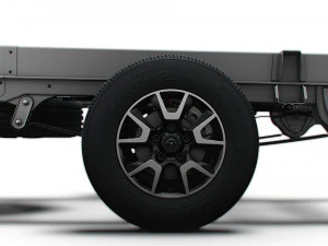 Opel Movano Chassis HQInterior SCab 4035WBXL 2023 3D Model