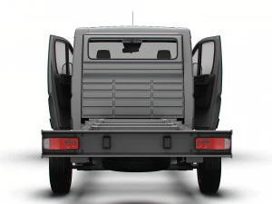Opel Movano Chassis HQInterior SCab 4035WBXL 2023 3D Model