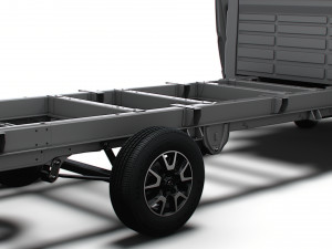 Opel Movano Chassis HQInterior SCab 4035WBXL 2023 Modelo 3D