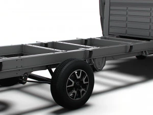 Opel Movano Chassis HQInterior SCab 4035WBXL 2023 3D Model