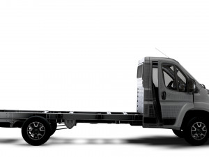 Opel Movano Chassis HQInterior SCab 4035WBXL 2023 Modelo 3D