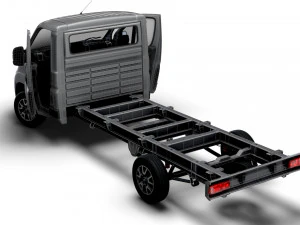Opel Movano Chassis HQInterior SCab 4035WBXL 2023 3D Model