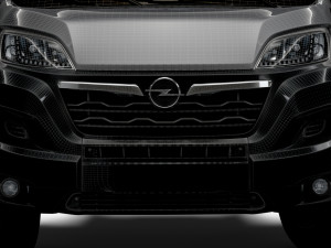 Opel Movano Chassis HQInterior SCab 4035WBXL 2023 Modelo 3D