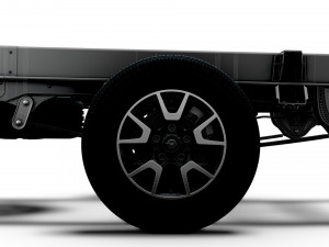 Opel Movano Chassis HQInterior SCab 4035WBXL 2023 Modelo 3D