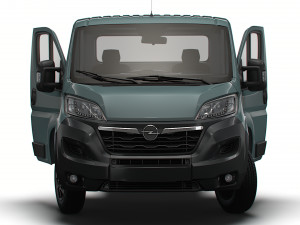 Opel Movano Chassis Truck SCab 3450WB HQInterior 2023 Model 3D