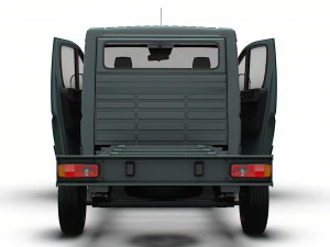Opel Movano Chassis Truck SCab 3450WB HQInterior 2023 3D Model